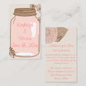 Summer's Dream Extra Insert Informatiekaartje (Voorkant / Achterkant)