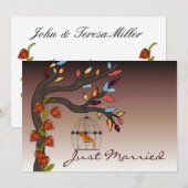 Summers eindigen gewoon getrouwd aankondiging (Voorkant / Achterkant)