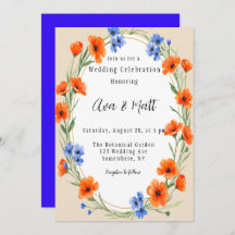 Summer's Embrace Wildflower Wedding