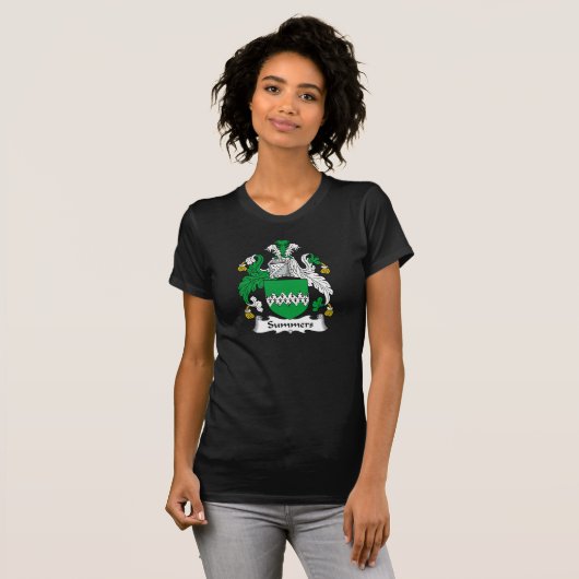 Summers Family Crest T-shirt (Voorkant volledig)