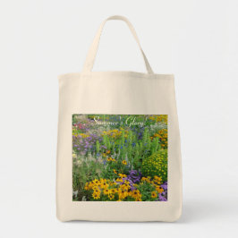 Summer's Glory Floral Canvas tas