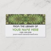 Summer's Hum Gepersonaliseerde Media Kaart Visitekaartje (Voorkant)