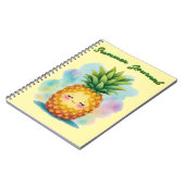 Summer's Journal Happy Pineapple Notitieboek (Linkerzijde)