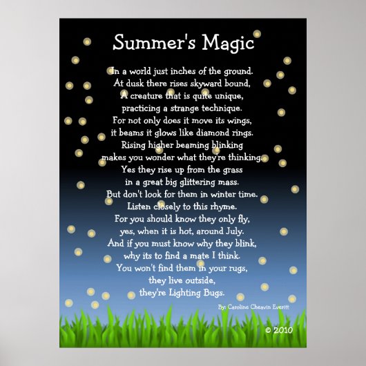 Summer's Magic Poster (Voorkant)