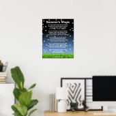 Summer's Magic Poster (Thuiskantoor)