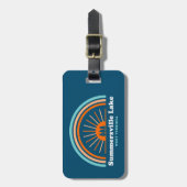 Summersville Lake West Virginia Rainbow Bagagelabel (Voorkant verticaal)