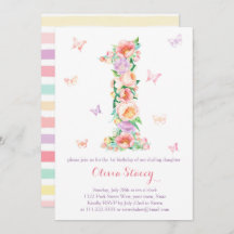 Summertime 1e verjaardag met gebluste Butterflies