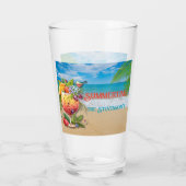 Summertime Aangepaste Oostelijke Oceaan Glas (Achterkant)