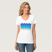 SummerTime = BeachTime Fun Tee Shirt (Voorkant volledig)