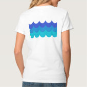 SummerTime = BeachTime Fun Tee Shirt (Achterkant)