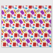 Summertime Bevroren Juice Bar Patroon Cadeaupapier (Vlak)