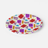 Summertime Bevroren Juice Bar Patroon Papieren Bordje (Gekanteld)