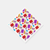 Summertime Bevroren Juice Bar Patroon Servet (Hoek)