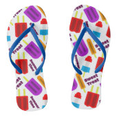 Summertime Bevroren Juice Bar Patroon Teenslippers (Voetbed)
