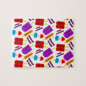 Summertime Bevroren juisebangmonogram Legpuzzel (Horizontaal)