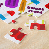 Summertime Bevroren juisebangmonogram Legpuzzel (Zijkant)