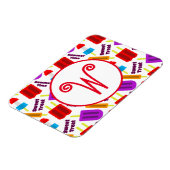 Summertime Bevroren juisebangmonogram Magneet (Linkerzijde)