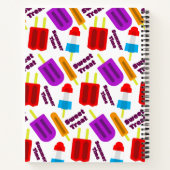 Summertime Bevroren juisebangmonogram Notitieboek (Achterkant)