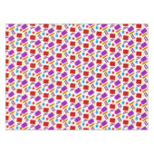 Summertime Bevroren juisebangmonogram Tafelkleed (Voorkant (Horizontaal))