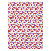 Summertime Bevroren juisebangmonogram Tafelkleed (Voorkant)