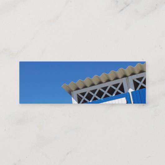 Summertime bladwijzer visitekaartje (Voorkant)