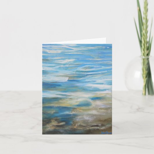 "Summertime Blues" - NoteCard Kaart (Voorkant)