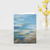 "Summertime Blues" - NoteCard Kaart (Gele Bloem)