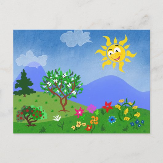 Summertime Briefkaart (Voorkant)