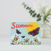 Summertime-briefkaart Briefkaart (Staand voorkant)