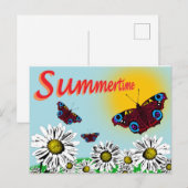Summertime-briefkaart Briefkaart (Voorkant / Achterkant)