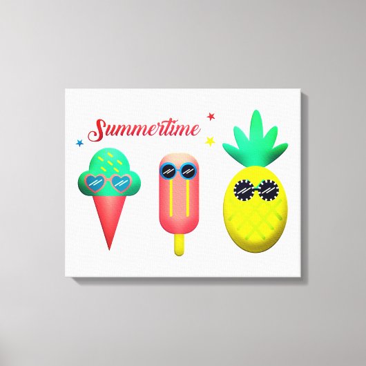 Summertime Canvas Afdruk (Voorkant)
