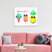 Summertime Canvas Afdruk (Insitu (Woonkamer))