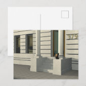 Summertime cat briefkaart (Voorkant / Achterkant)