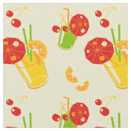 Summertime cocktail lemon cherry stof (Close Up)