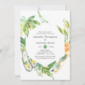 Summertime Couples Shower Kaart (Voorkant)