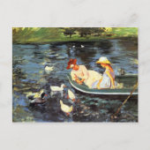 Summertime (door Mary Cassatt) Briefkaart (Voorkant)