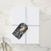 Summertime (door Mary Cassatt) Cadeaulabel (Met Touw)