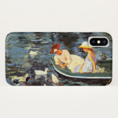 Summertime (door Mary Cassatt) Case-Mate iPhone Case (Achterkant (horizontaal))