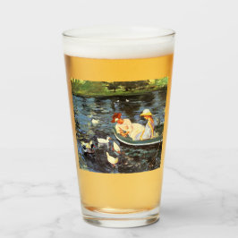 Summertime (door Mary Cassatt) Glas