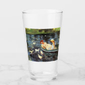 Summertime (door Mary Cassatt) Glas (Voorkant)