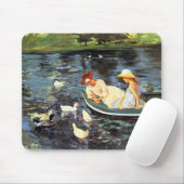 Summertime (door Mary Cassatt) Muismat (Met muis)