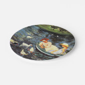 Summertime (door Mary Cassatt) Papieren Bordje (Gekanteld)
