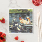 Summertime (door Mary Cassatt) Servet (Insitu)