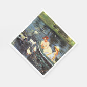 Summertime (door Mary Cassatt) Servet (Hoek)