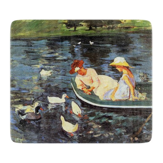Summertime (door Mary Cassatt) Snijplank (Voorkant)