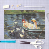 Summertime door Mary Cassatt Tissue Paper Tissuepapier (Craft)