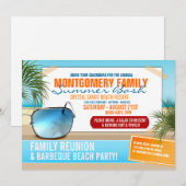 Summertime Familie reunion Uitnodigingen (Voorkant / Achterkant)