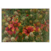 Summertime Floral Snijplank (Voorkant)