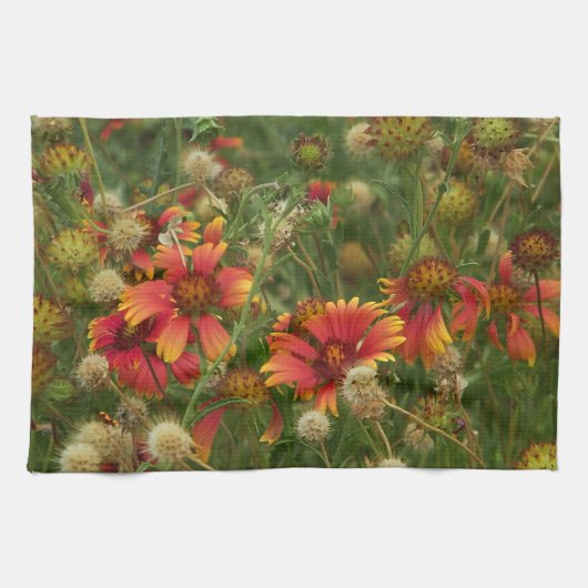 Summertime Floral Theedoek (Horizontaal)