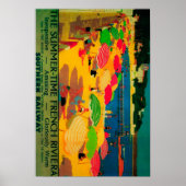 Summertime French Riviera  PosterEurope Poster (Voorkant)